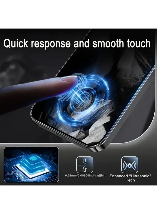 Samsung Galaxy A24 4G Anti Spy Privacy Screen Protector 2 Pack Easy Install Water Gel Film - Image 2